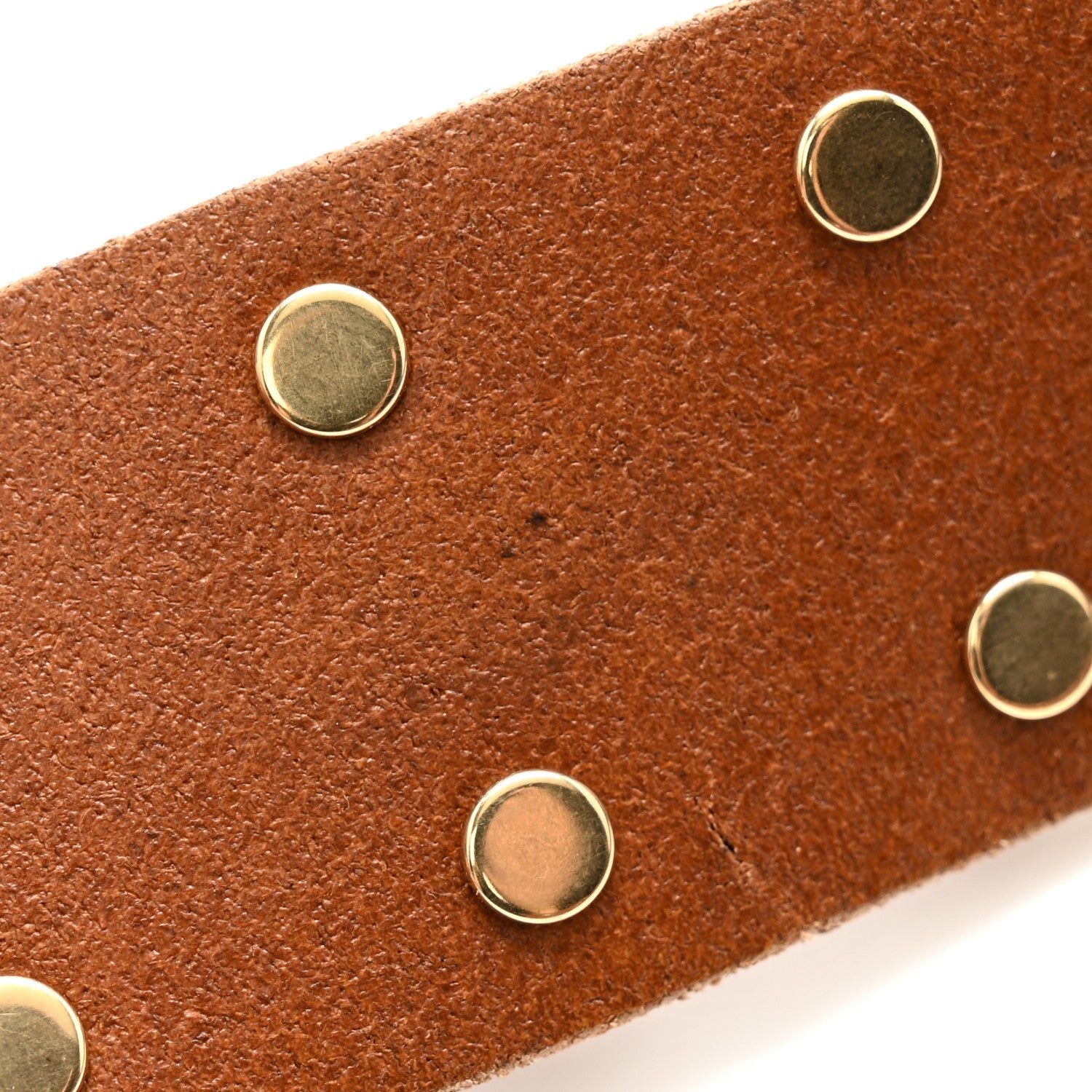 Gucci Calfskin Studded Crystals Brass Feline Buckle Belt 75 30 Toscano 6 of 7