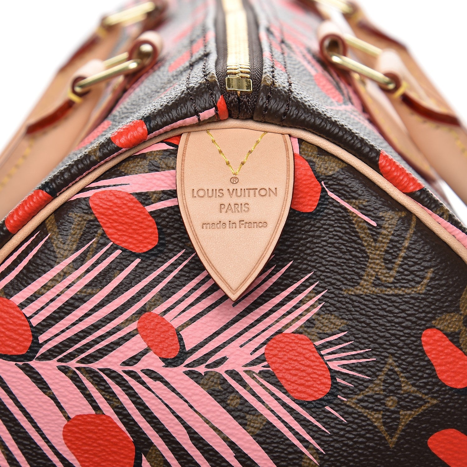 Louis Vuitton Monogram Jungle Dots Speedy 30 Sugar Pink Poppy 6 of 9
