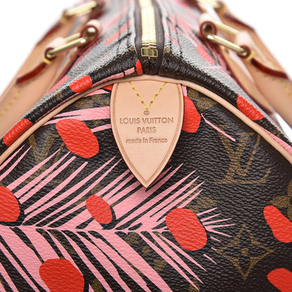 Louis Vuitton Monogram Jungle Dots Speedy 30 Sugar Pink Poppy 6 of 9