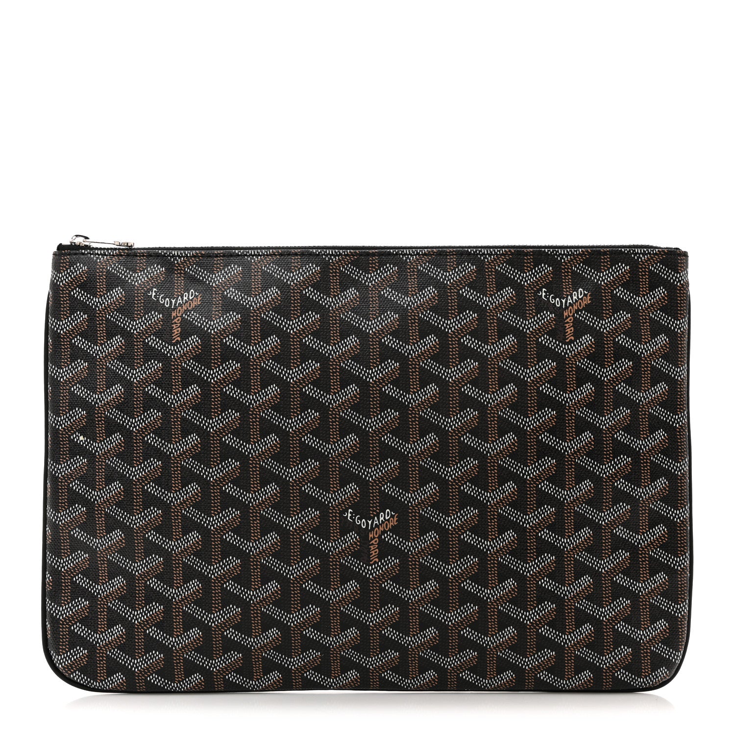 Goyard Goyardine Senat Pochette MM Black 1 of 16
