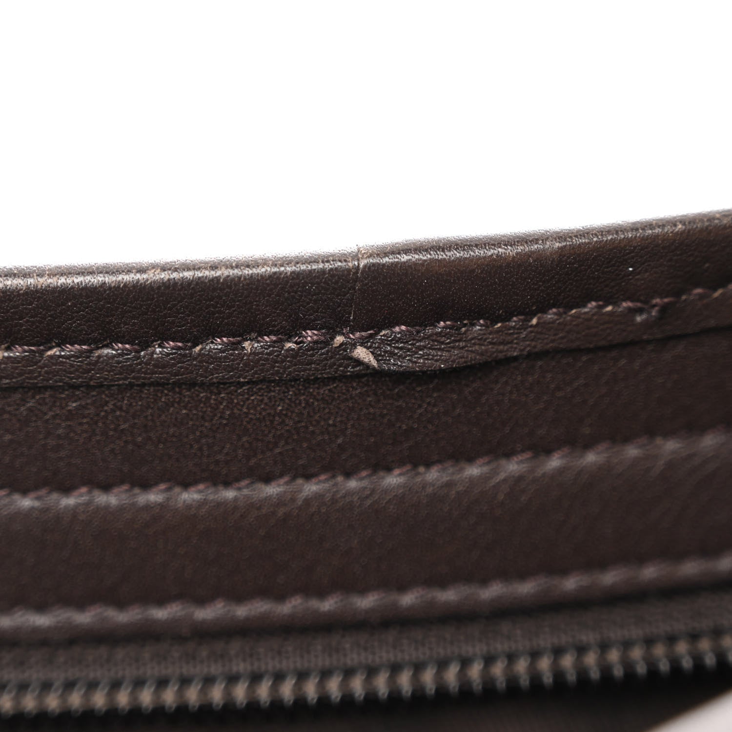 Gucci GG Plus Monogram Medium Flat Messenger Bag Dark Brown 11 of 15