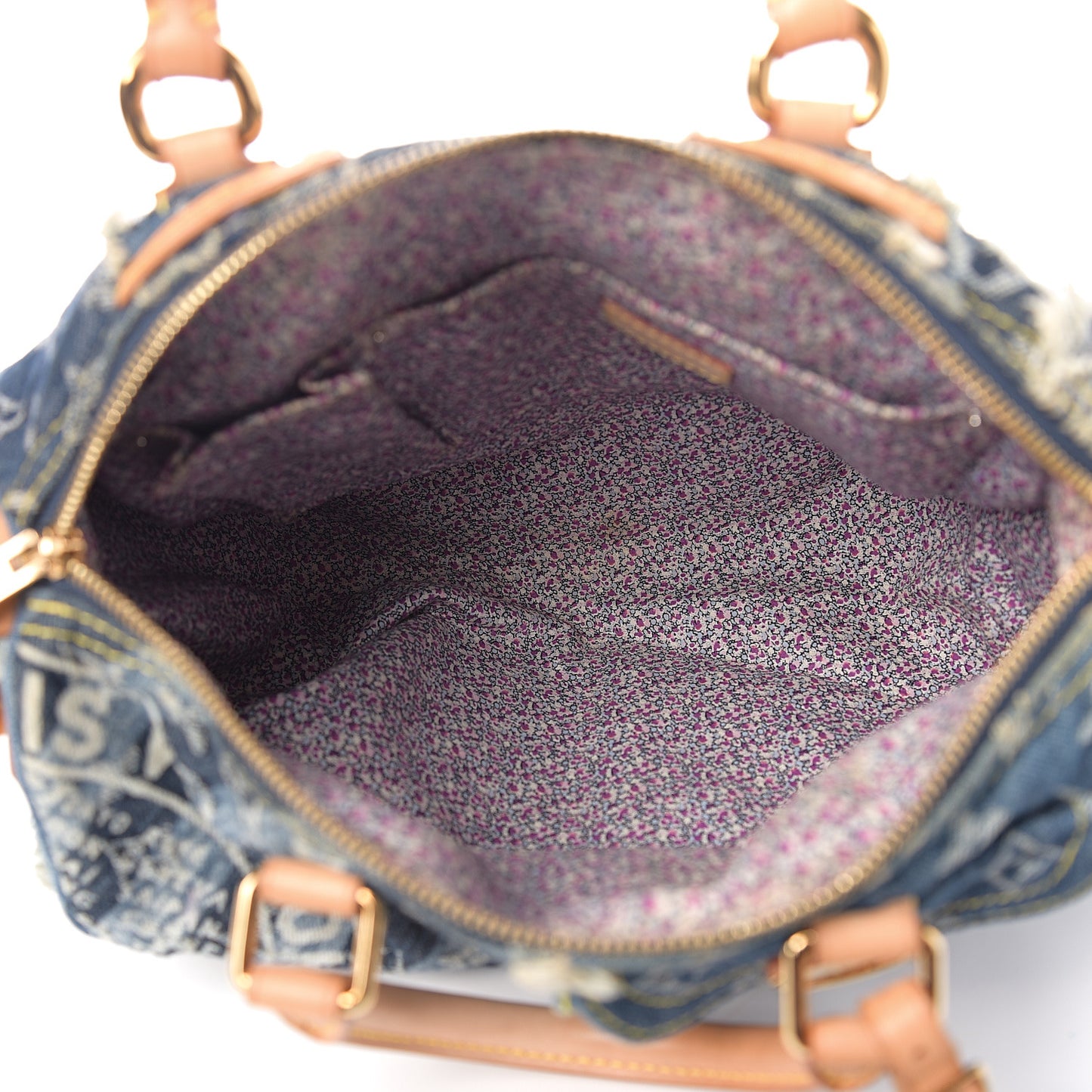 Denim Patchwork Speedy 30 Blue