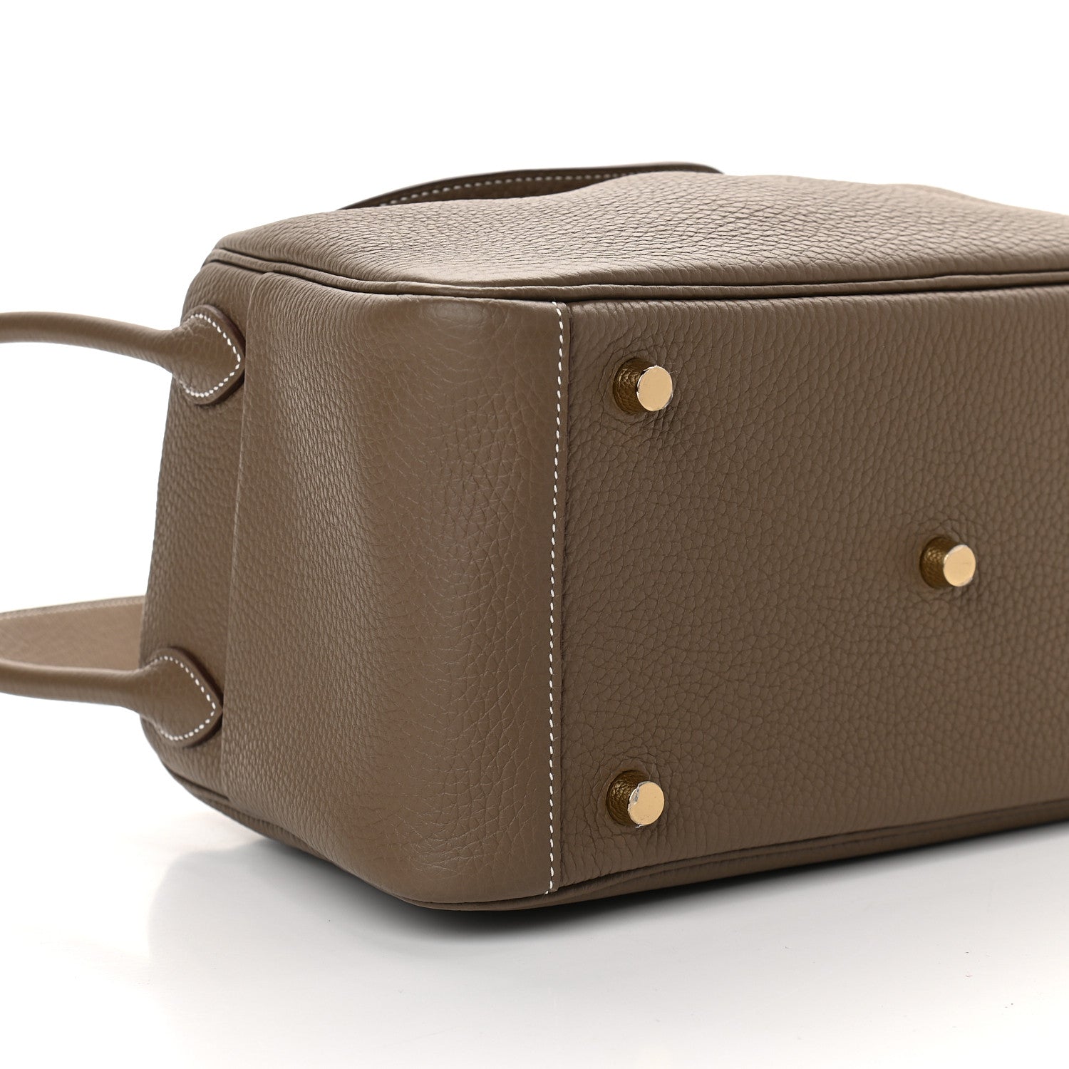 Hermes Taurillon Clemence Lindy 26 Etoupe 8 of 9