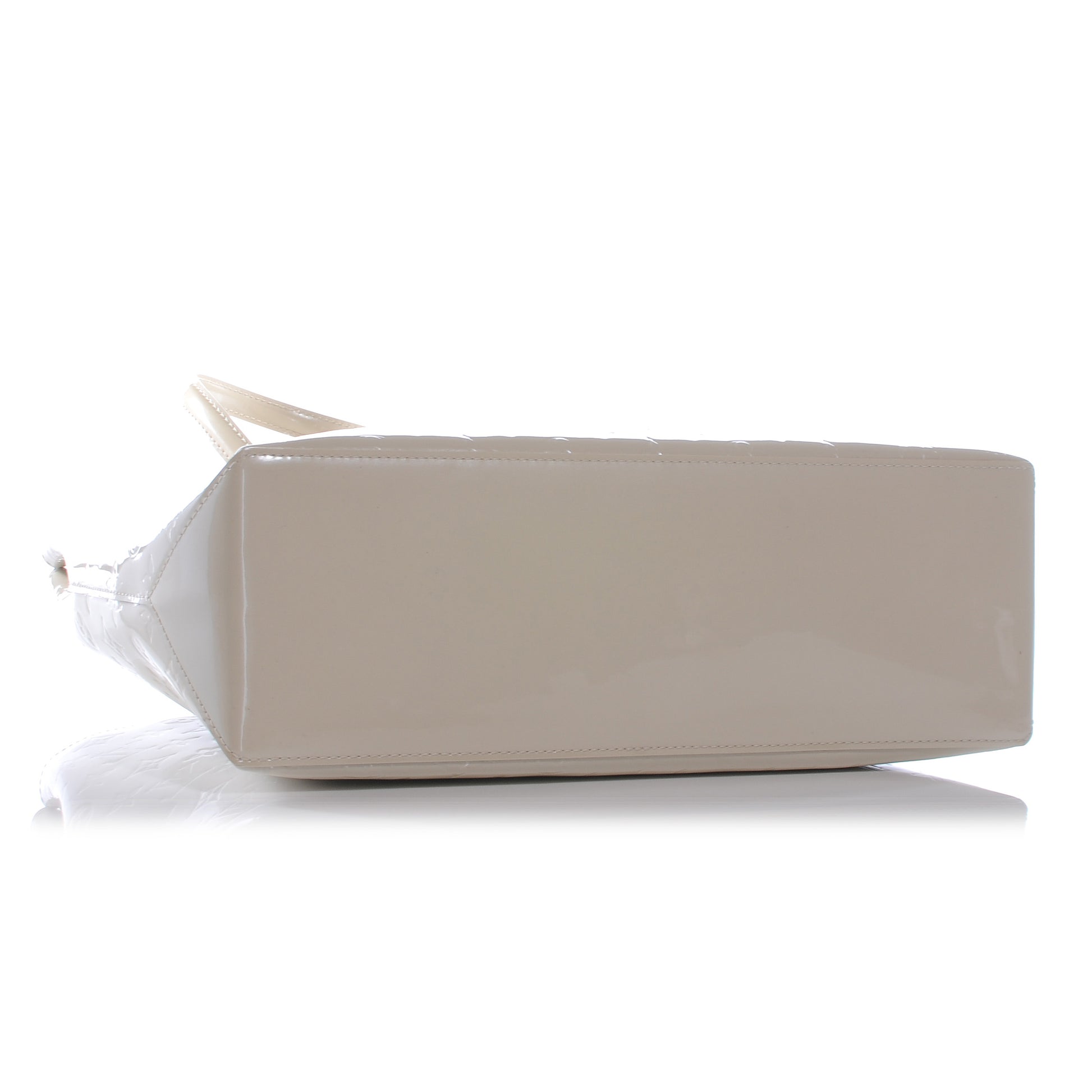 Louis Vuitton Vernis Wilshire MM Blanc Corail 4 of 7