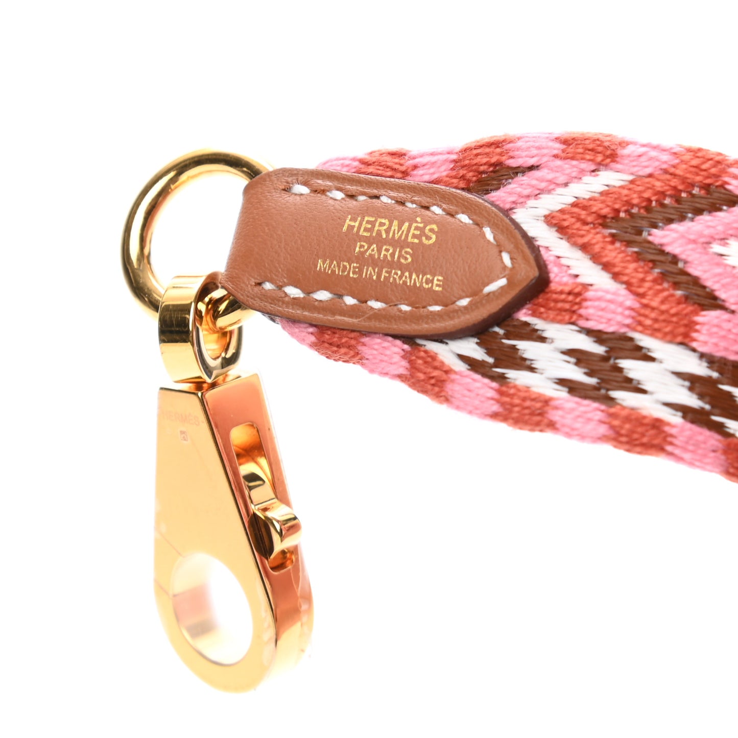Toile Swift 25mm Sangle Allegro Shoulder Strap Rose Confetti White Gold