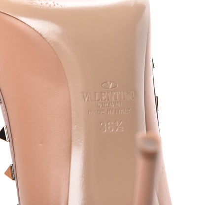 Valentino Garavani Nappa Rockstud 100mm Pumps 36 Soft Noisette Poudre 8 of 13