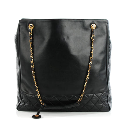 Chanel Lambskin Shoulder Bag Black 1 of 8
