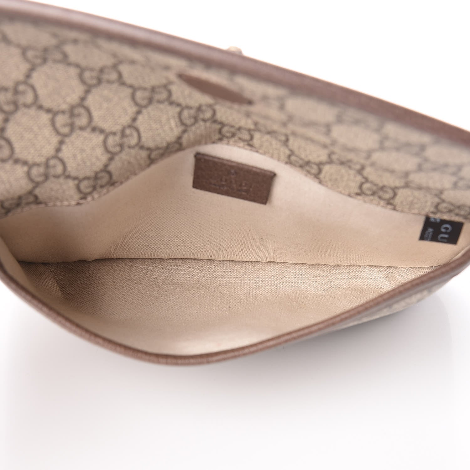 Gucci GG Supreme Monogram Neo Vintage Web Belt Bag Brown 7 of 10