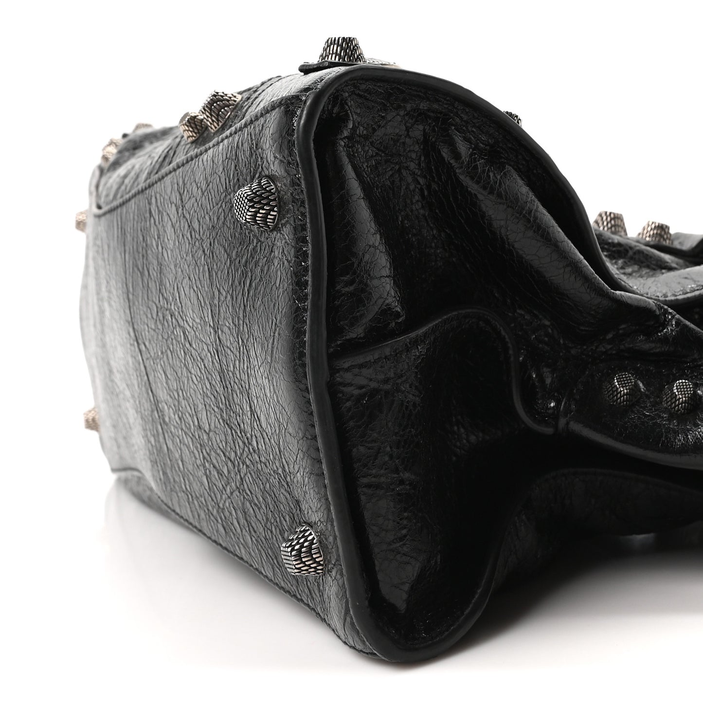 Agneau Arena Small Neo Cagole City Handbag Black