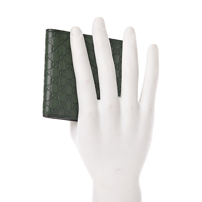 Gucci Microguccissima Bi-Fold Wallet Marsh 2 of 8