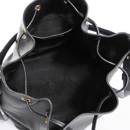 Saint Laurent Calfskin Large Emmanuelle Bucket Bag Black 4 of 7