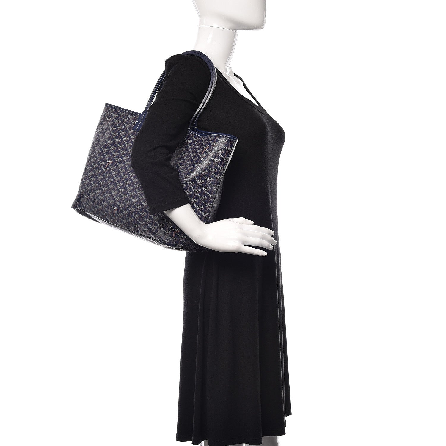 Goyard Goyardine Saint Louis PM Navy 2 of 13