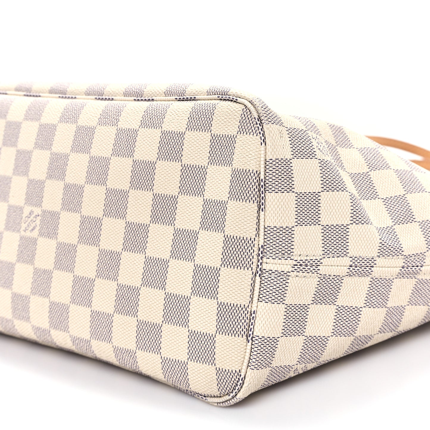 Damier Azur Neo Neverfull MM Rose Ballerine
