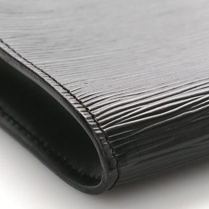 Louis Vuitton Epi Pochette Accessories 24 Black 9 of 10