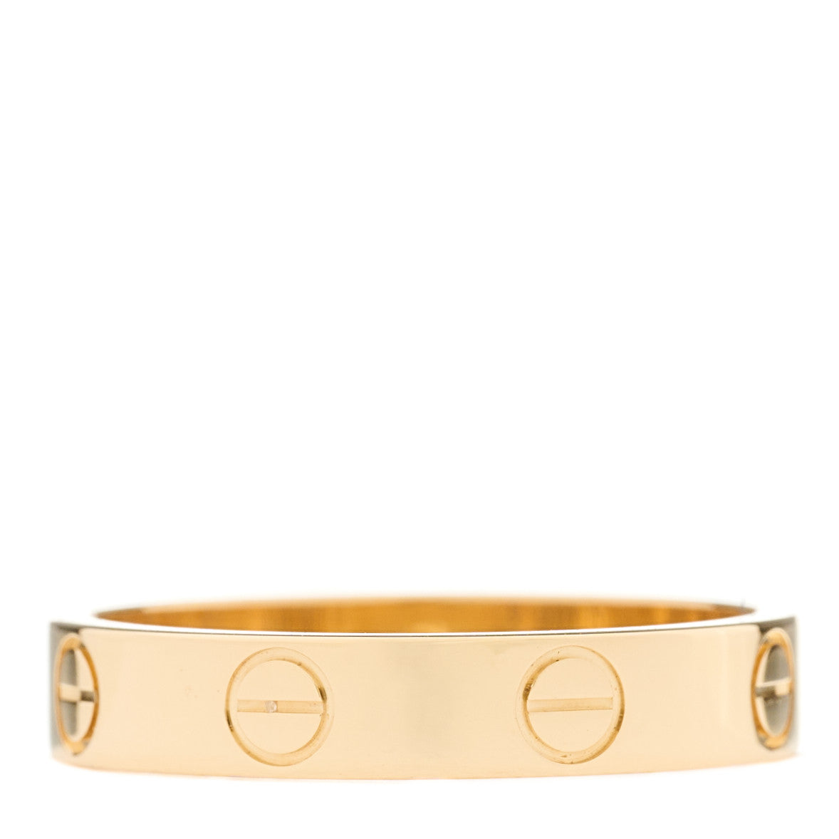 Cartier 18K Yellow Gold 3.5mm LOVE Wedding Band Ring 52 6 3 of 5