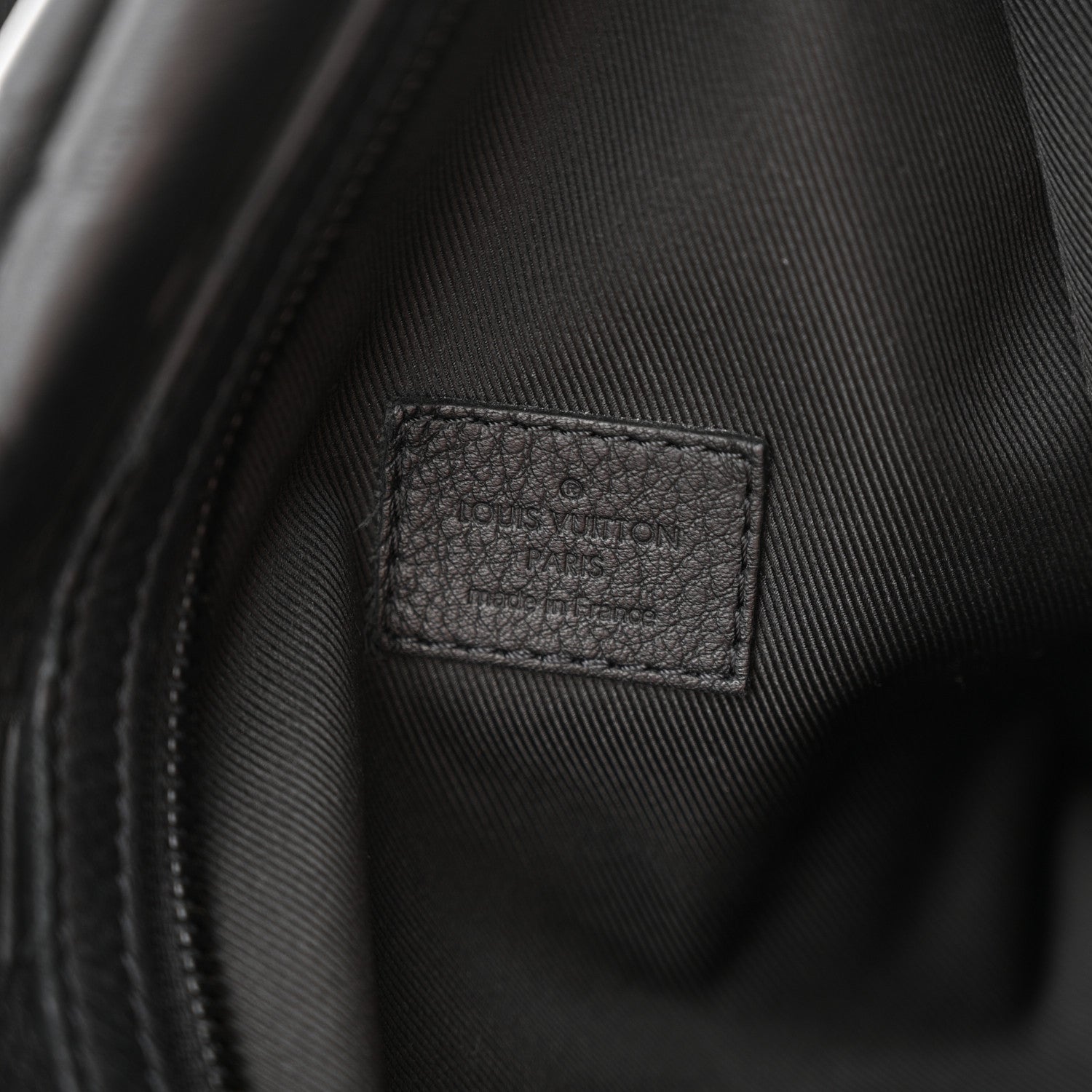 Louis Vuitton Calfskin Shadow Monogram Duo Slingbag Black 6 of 11