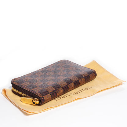 Louis Vuitton Damier Ebene Compact Zippy Wallet 3 of 6