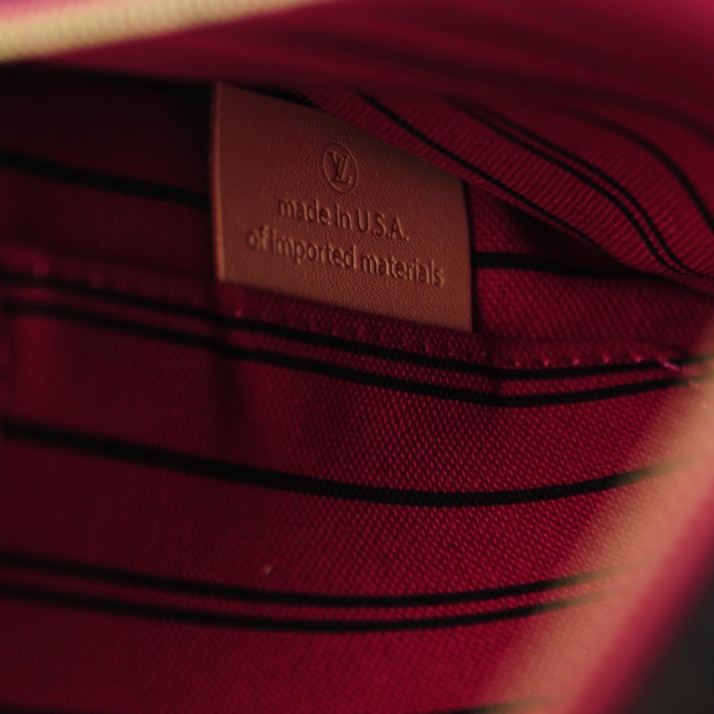 Monogram Neverfull MM GM Pochette Pivoine