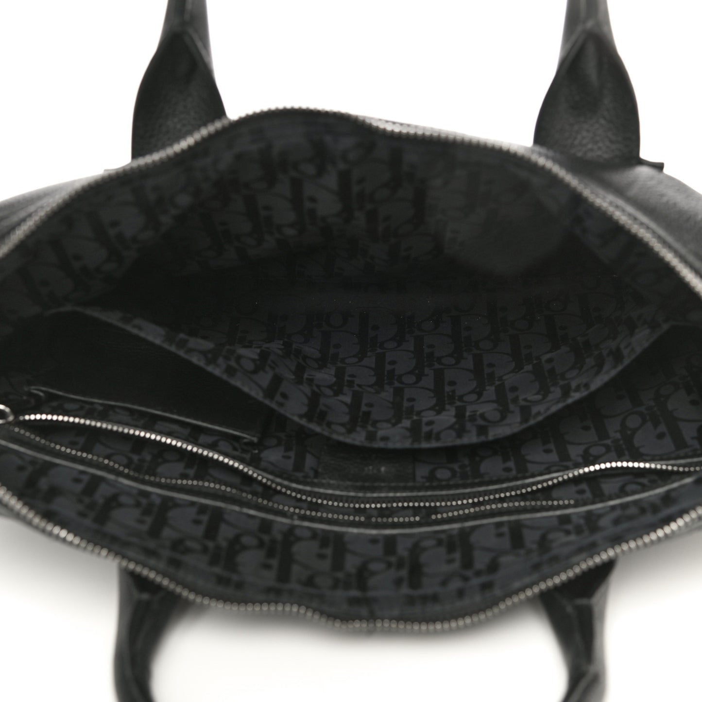HOMME Calfskin Briefcase Black