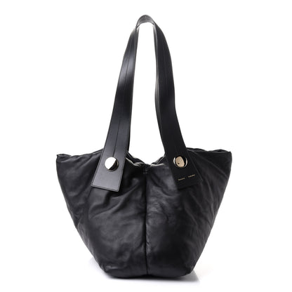 Proenza Schouler Lambskin Large Puffy Tobo Tote Black 1 of 13