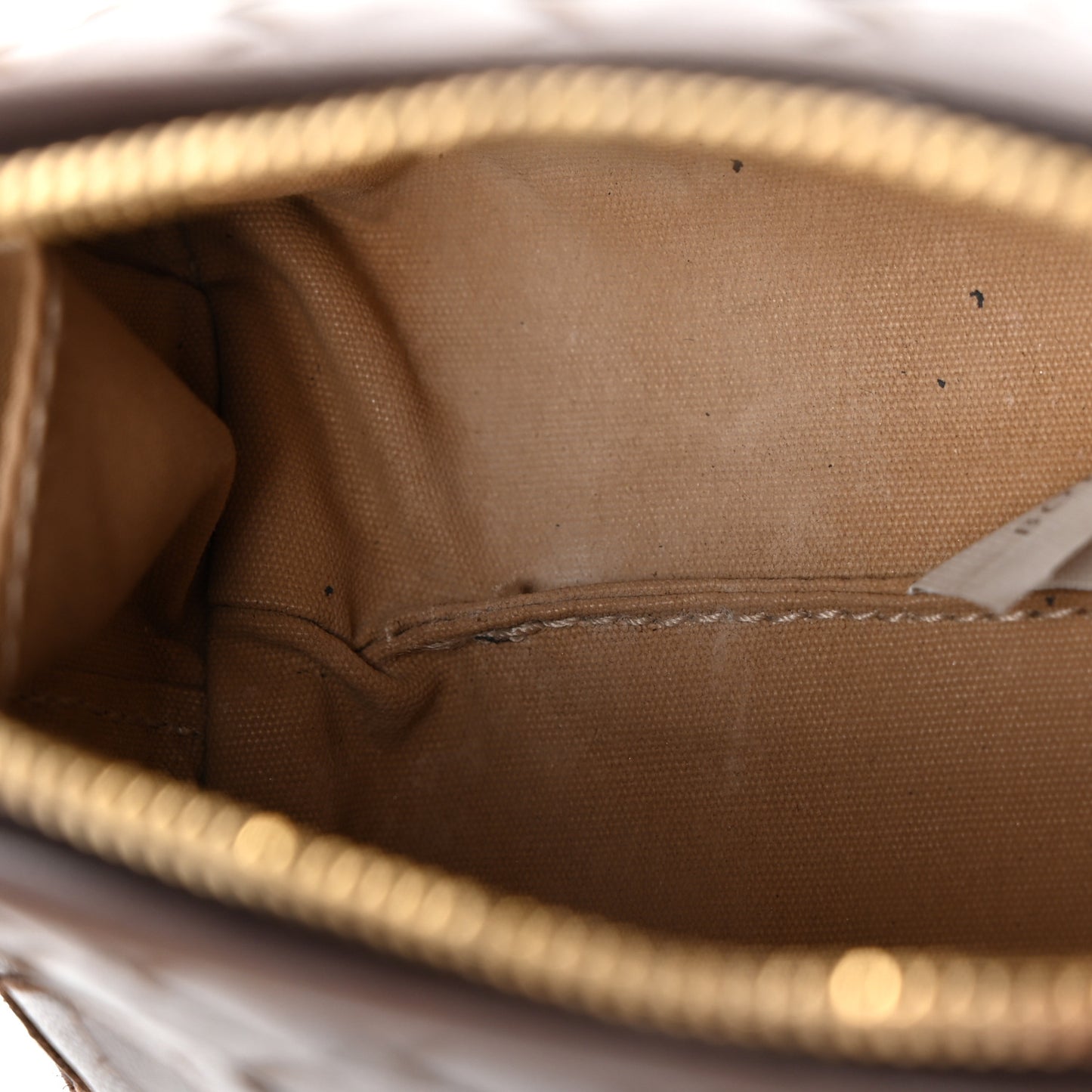Nappa Intrecciato Cosmetic Case Ebano