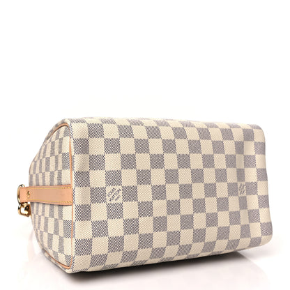 Louis Vuitton Damier Azur Speedy Bandouliere 25 4 of 10