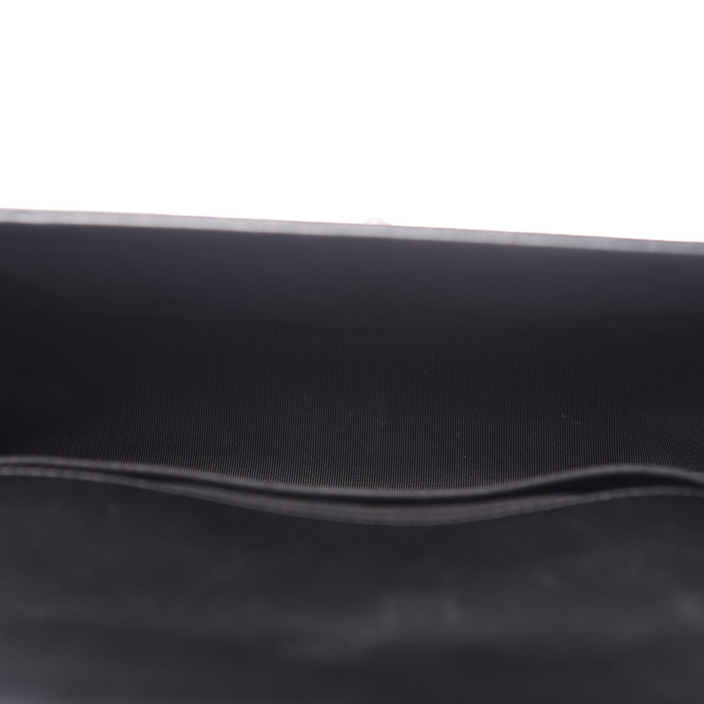 Lambskin Quilted Medium Boy Flap Black