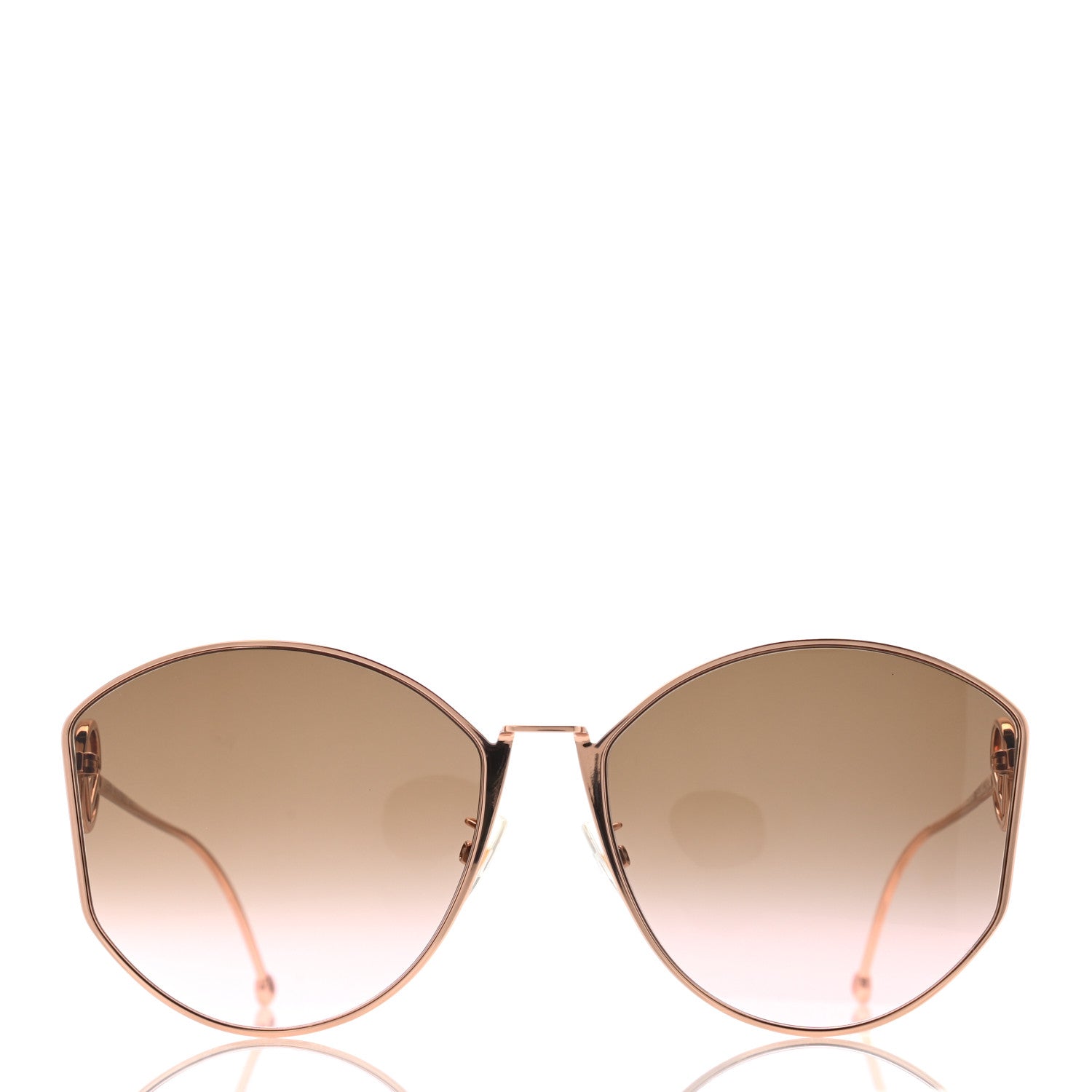 Fendi Metal F is Fendi Sunglasses FF 0335/F/S Gold 2 of 6