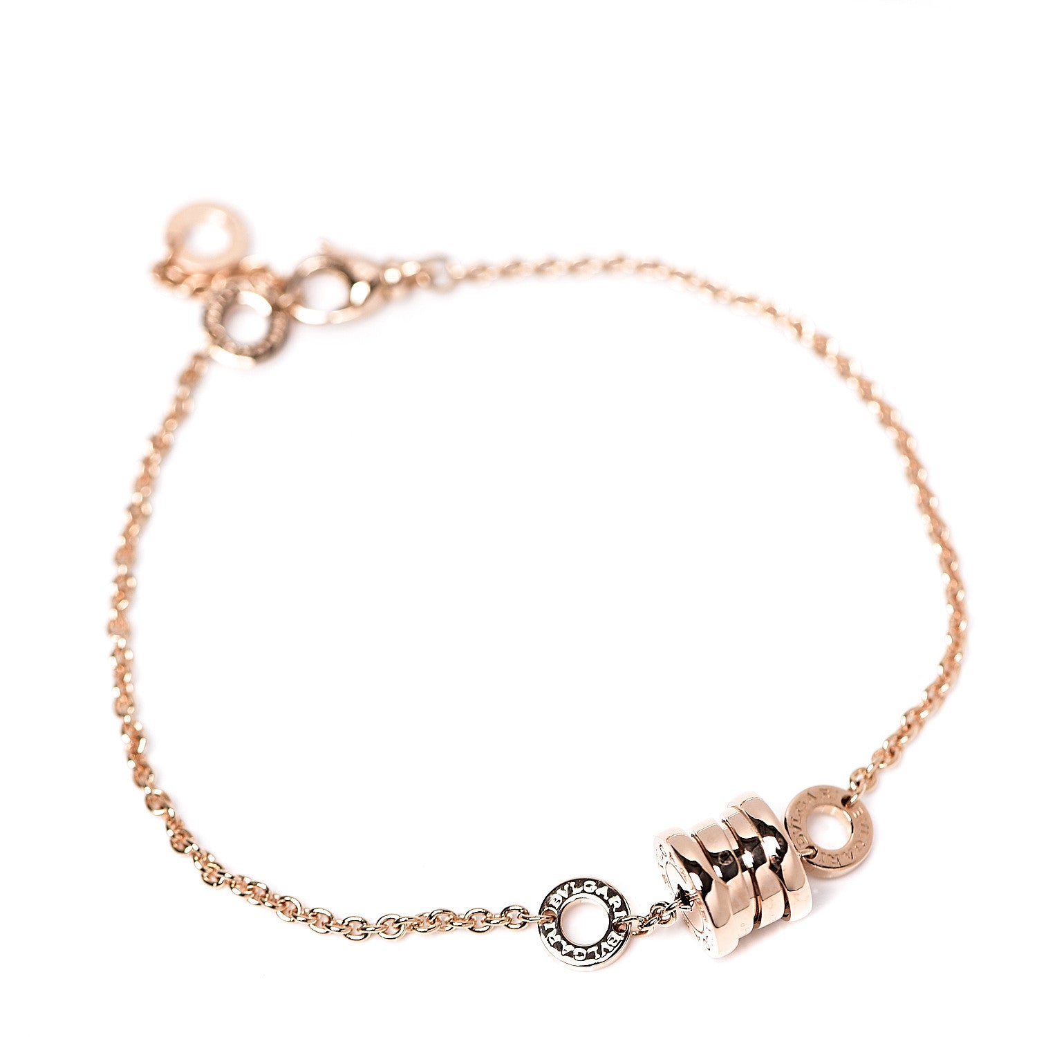 Bulgari 18K Rose Gold B.Zero1 Bracelet 1 of 4