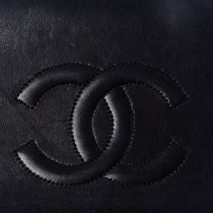 Chanel Lambskin Quilted Medium Single Flap Black 11 of 12