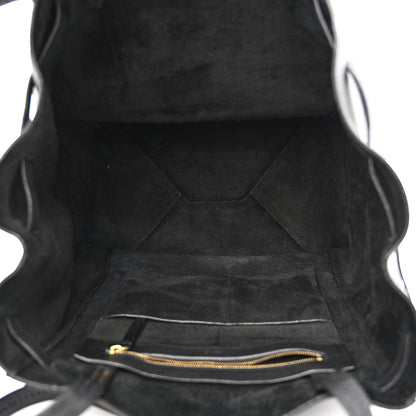 Celine Soft Grained Calfskin Medium Belt Cabas Phantom Black 5 of 13