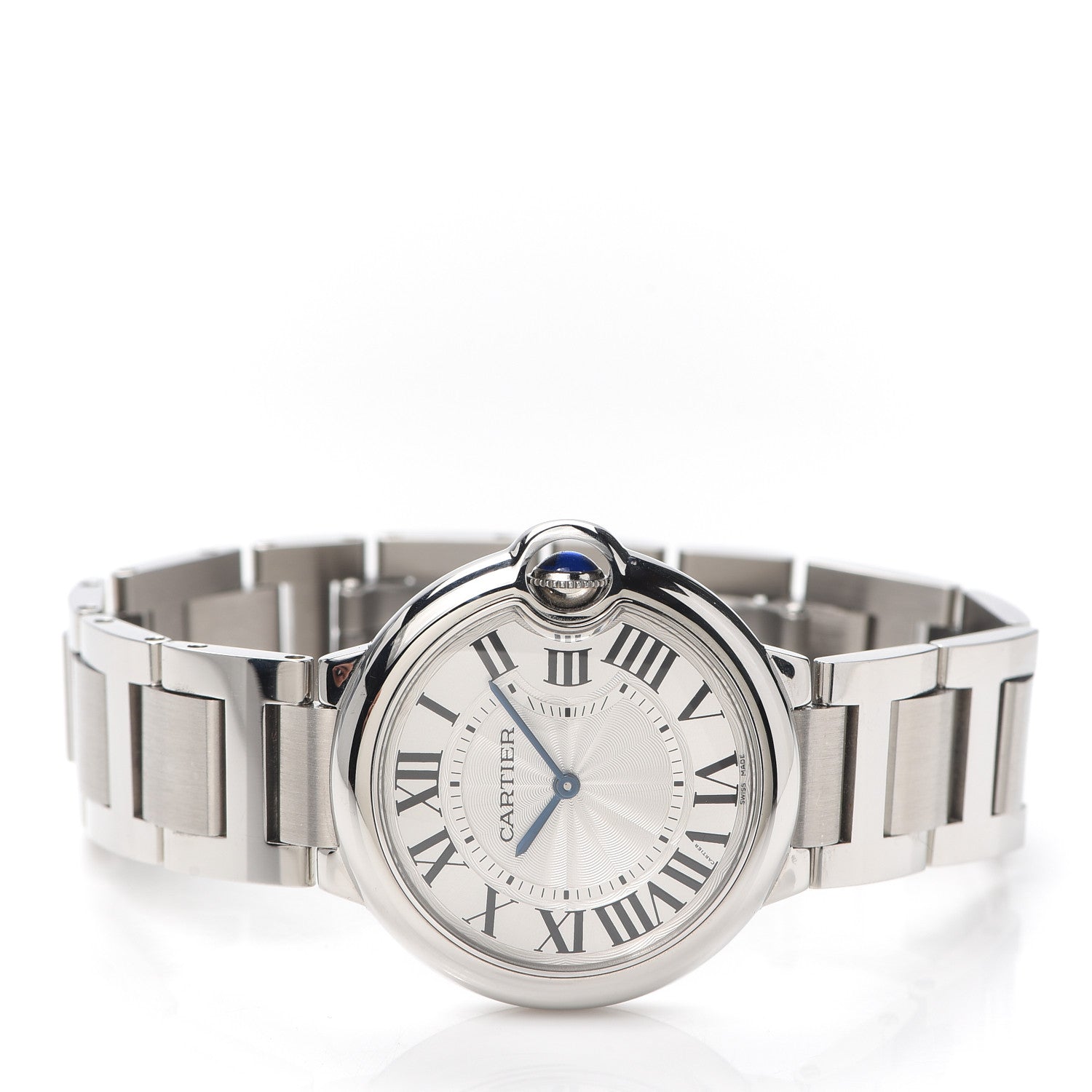 Cartier Stainless Steel 36mm Ballon Bleu De Cartier Quartz Watch 2 of 6