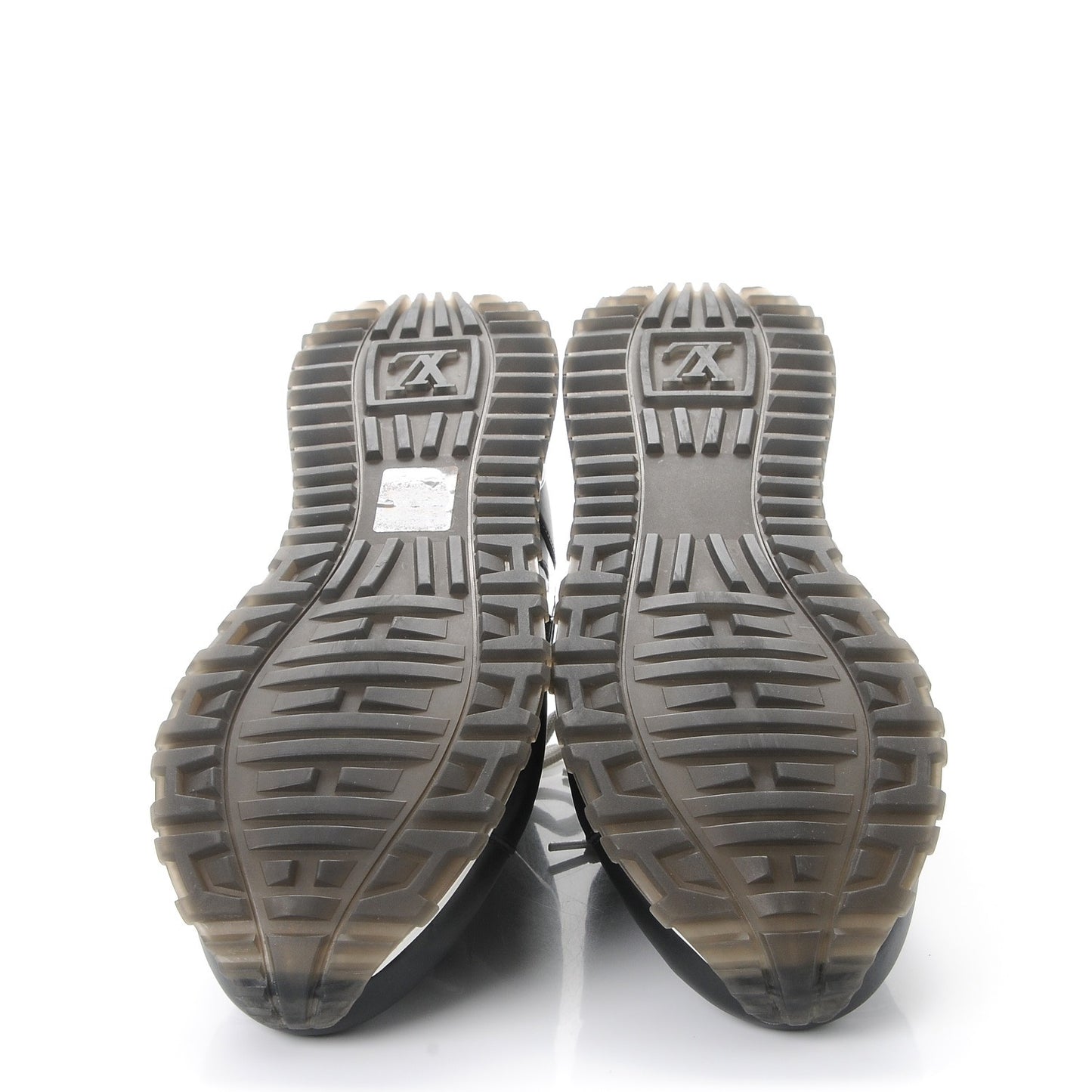 Calfskin Run Away Sneakers 39.5 Black