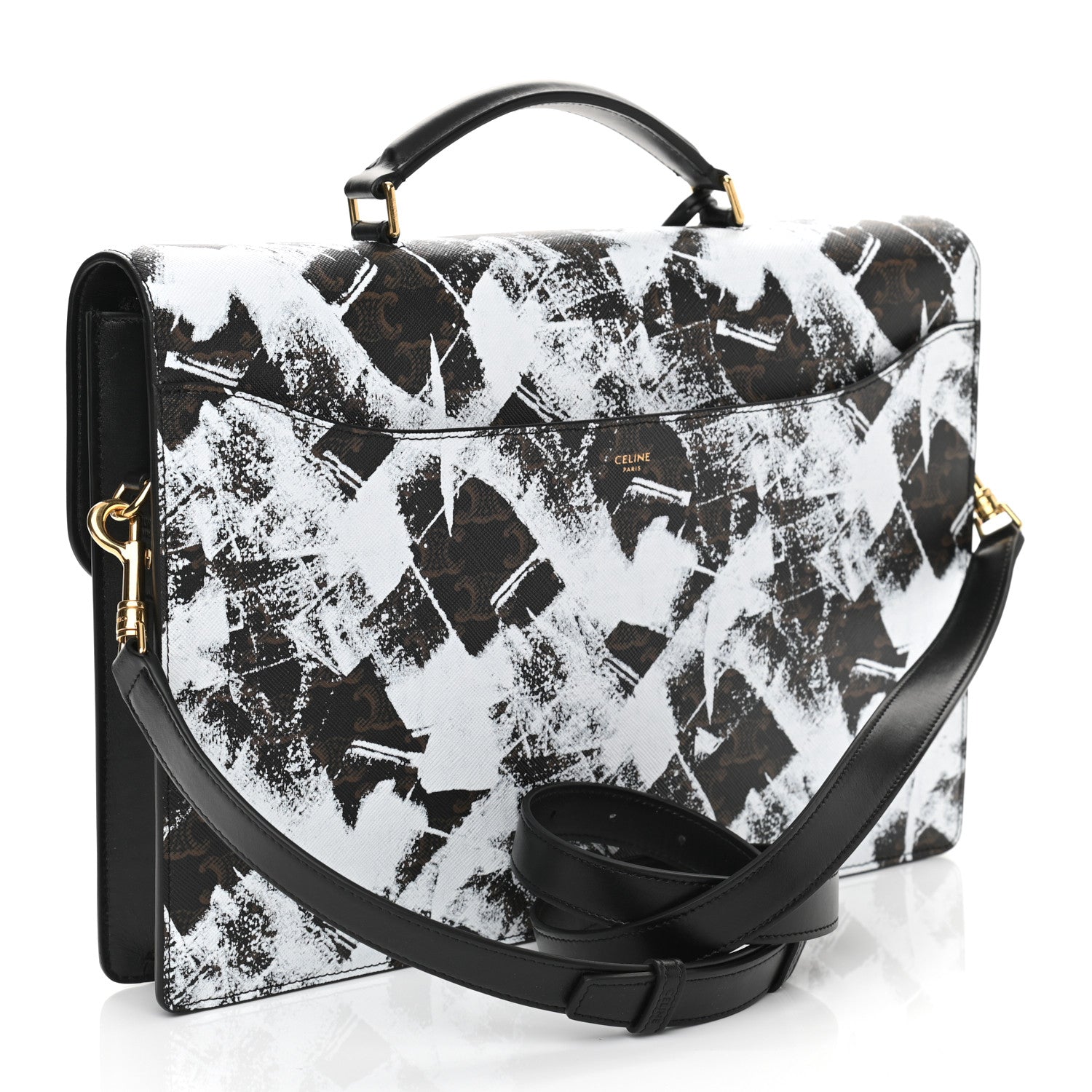 Celine Box Cartable Small Briefcase Black 3 of 10