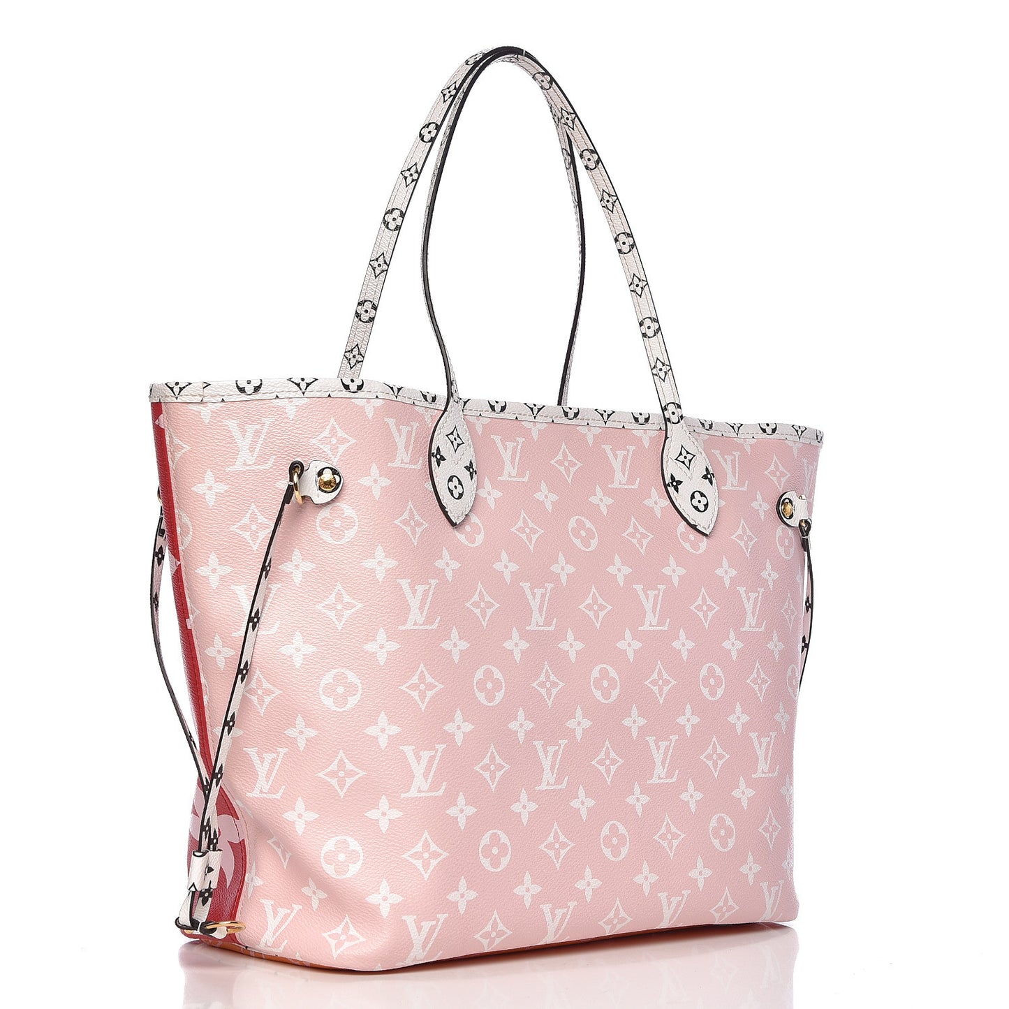 Monogram Giant Neverfull MM Rouge