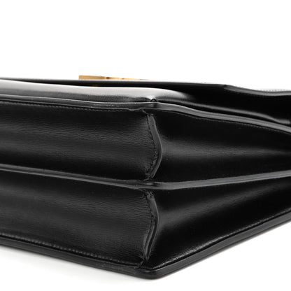Saint Laurent Calfskin Large Monogram Sunset Black 8 of 8