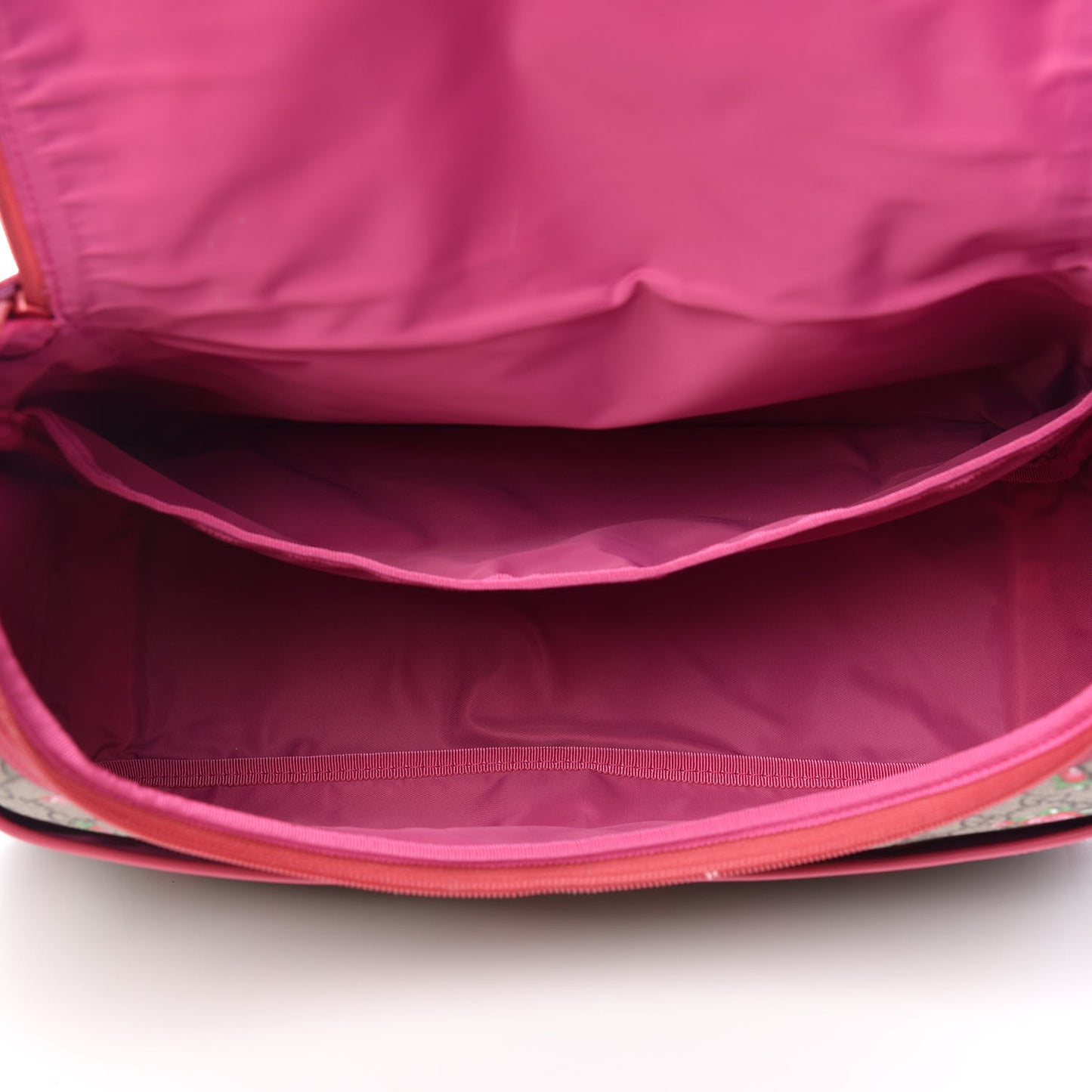 GG Supreme Monogram Rose Bud Diaper Bag Pink