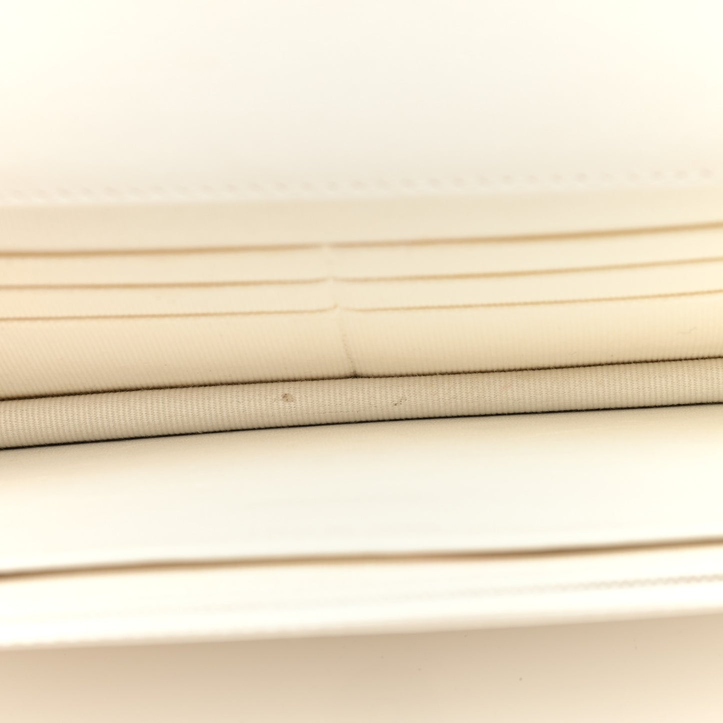 Lambskin Quilted Chanel 19 Wallet On Chain WOC White