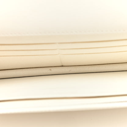 Chanel Lambskin Quilted Chanel 19 Wallet On Chain WOC White 5 of 10