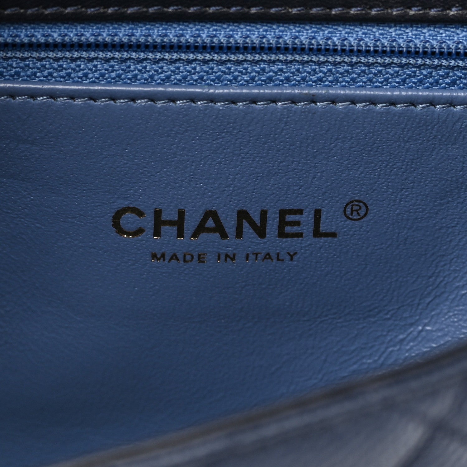 Chanel Caviar Quilted Small CC Filigree Flap Navy Black 6 of 12