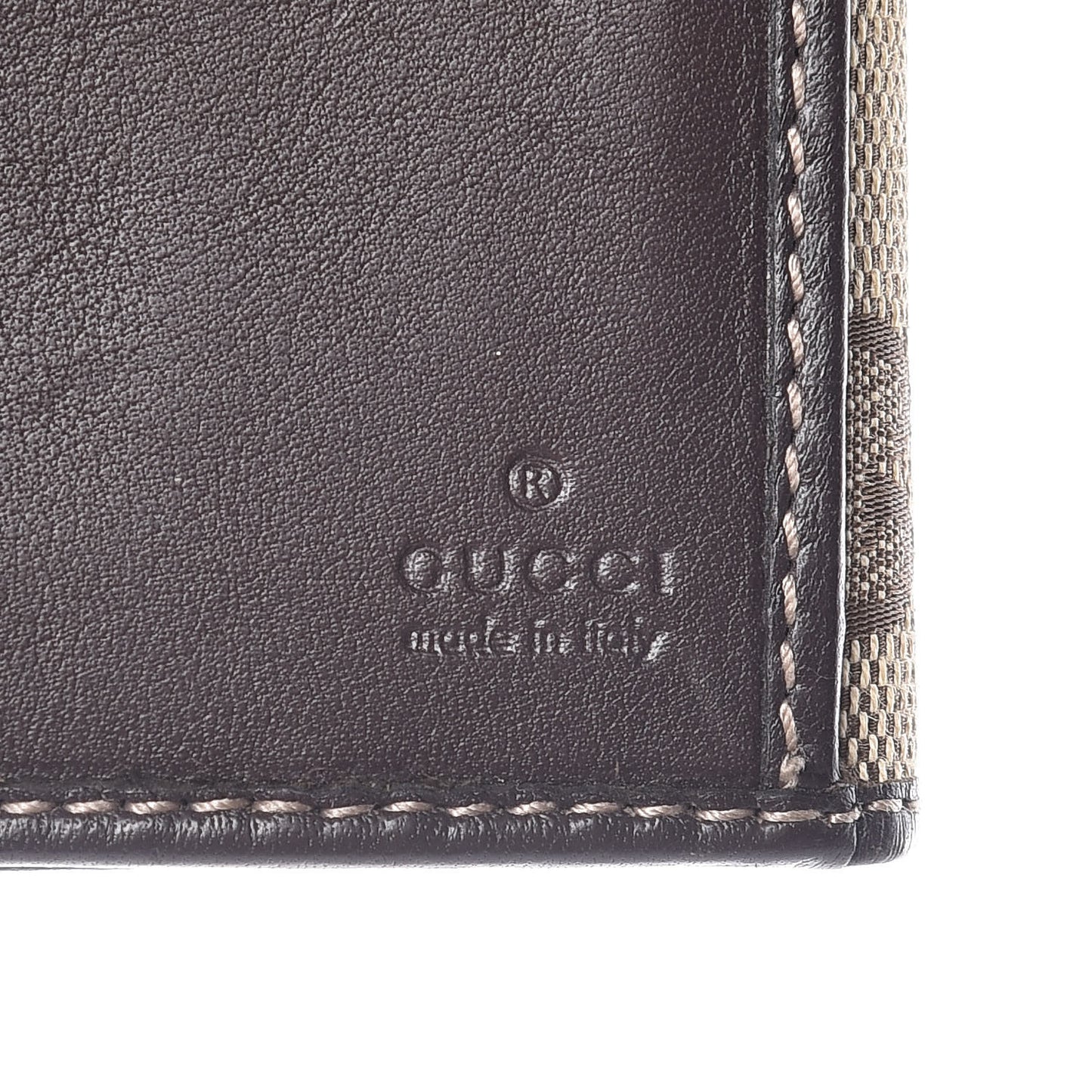 Monogram Guccioli Brando Chihuahua Continental Wallet Dark Brown