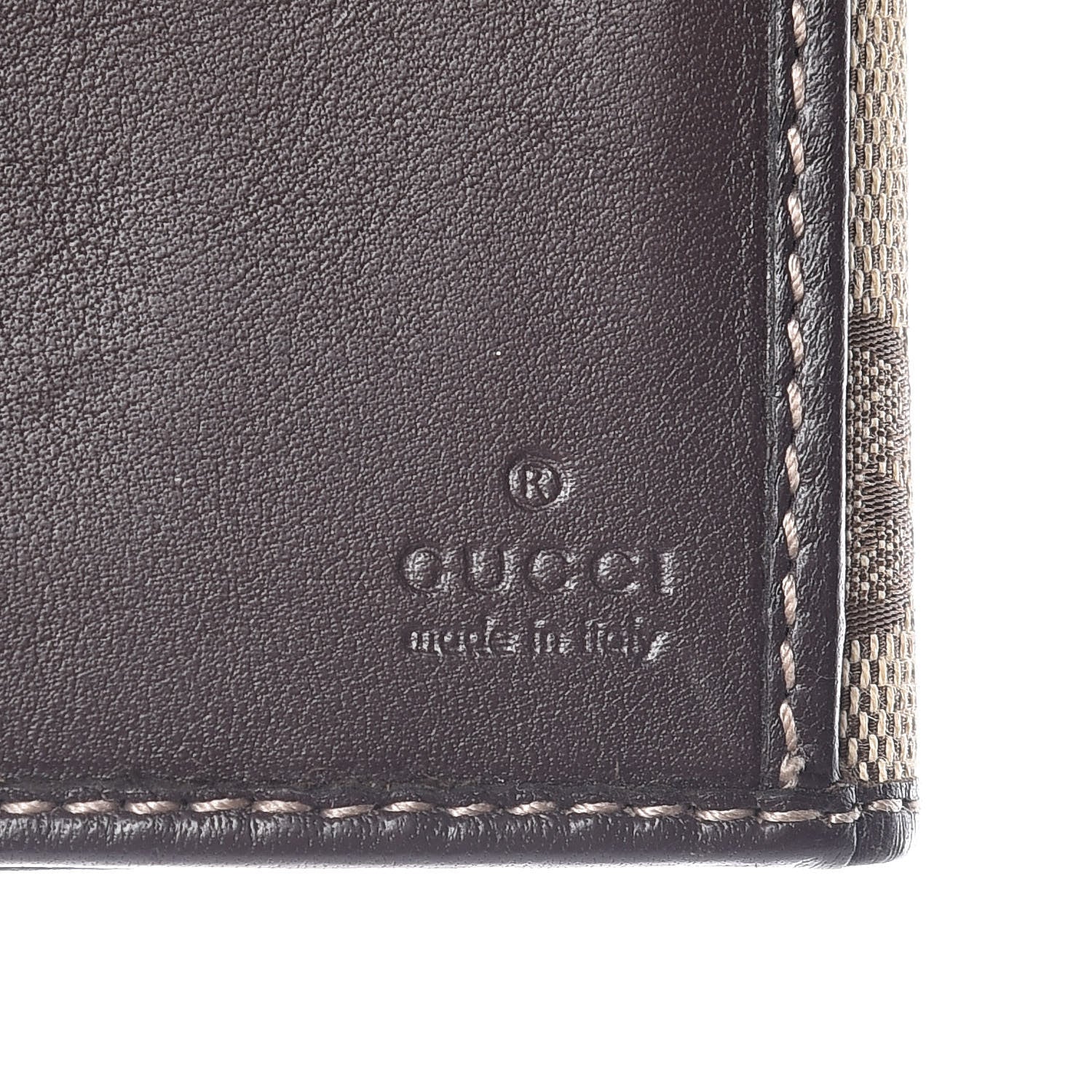 Gucci Monogram Guccioli Brando Chihuahua Continental Wallet Dark Brown 6 of 13