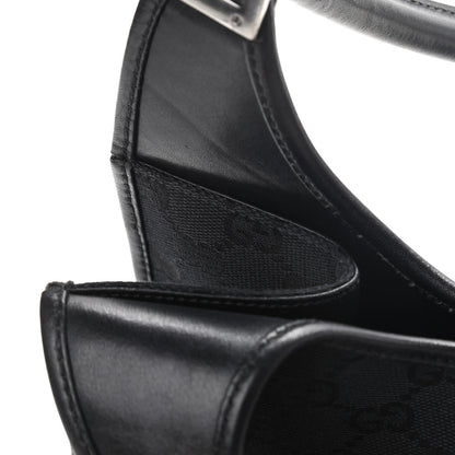 Gucci Monogram Small Bardot Black 18 of 19