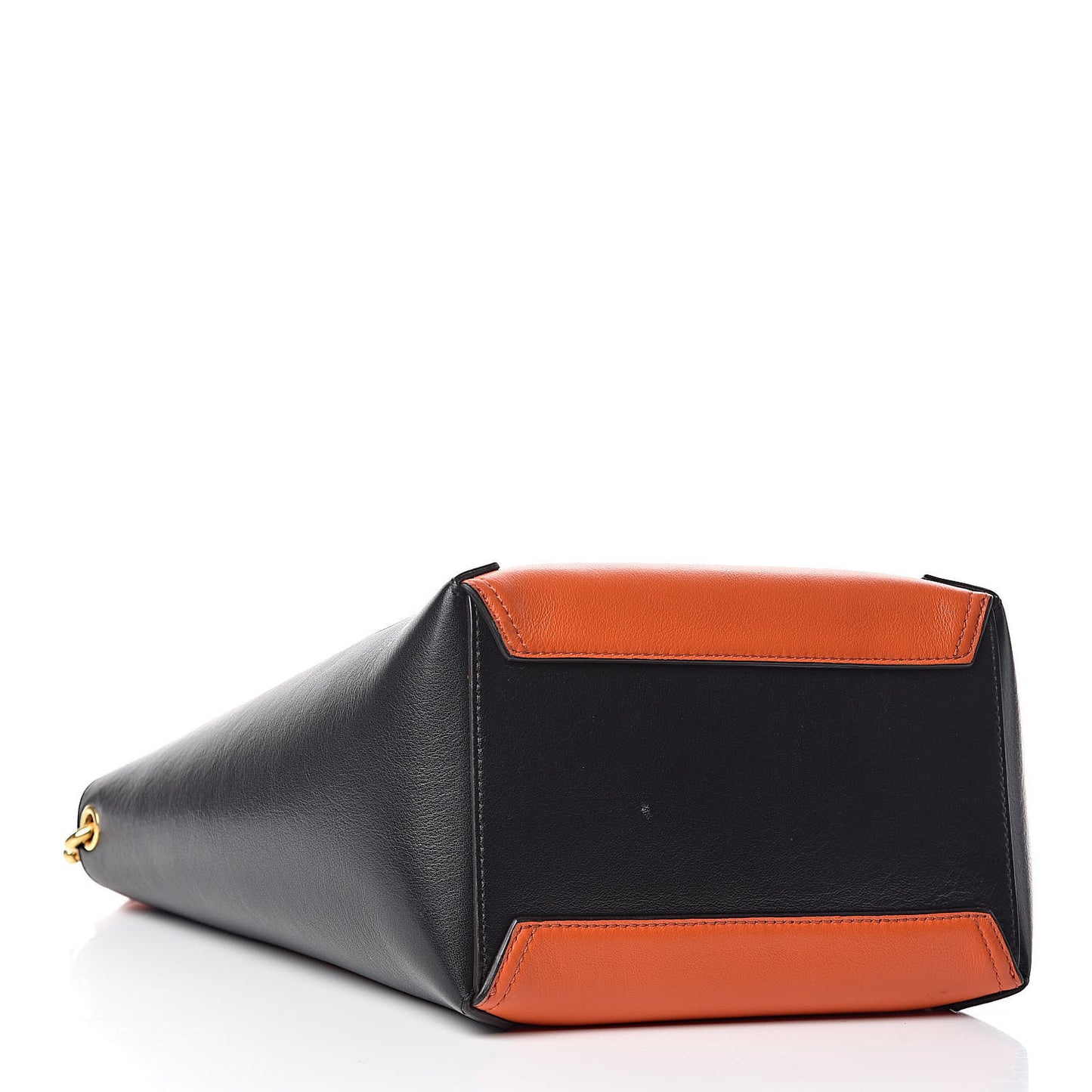 Smooth Calfskin Camden Bright Orange Black