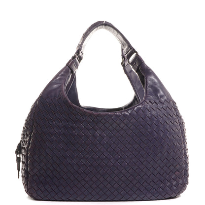 Bottega Veneta Nappa Intrecciato Medium Campana Hobo Turbolence 1 of 8