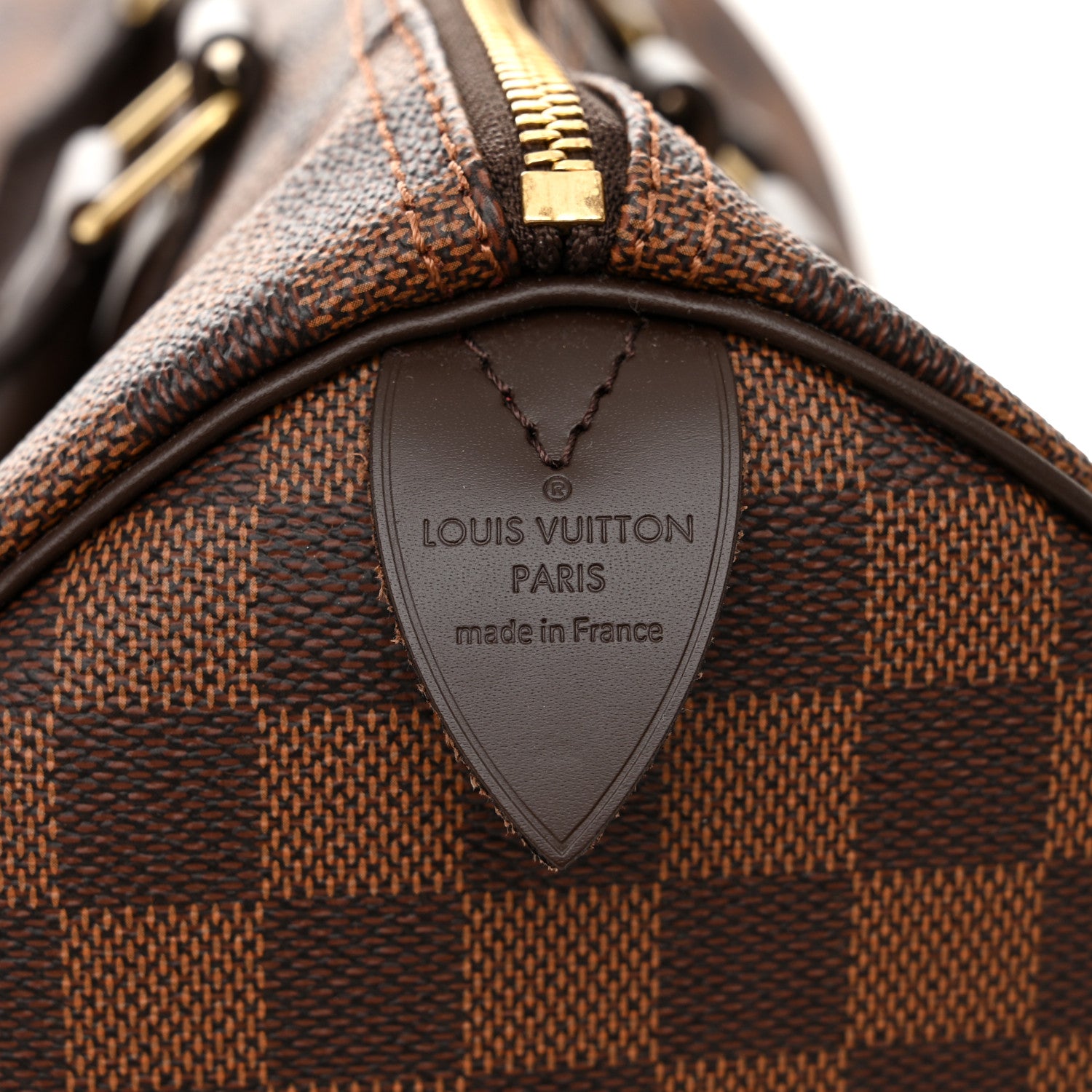 Louis Vuitton Damier Ebene Speedy 30 10 of 10