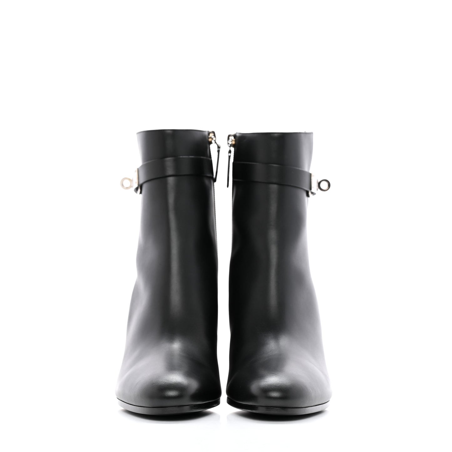 Calfskin Saint Germain Ankle Boots 40 Black