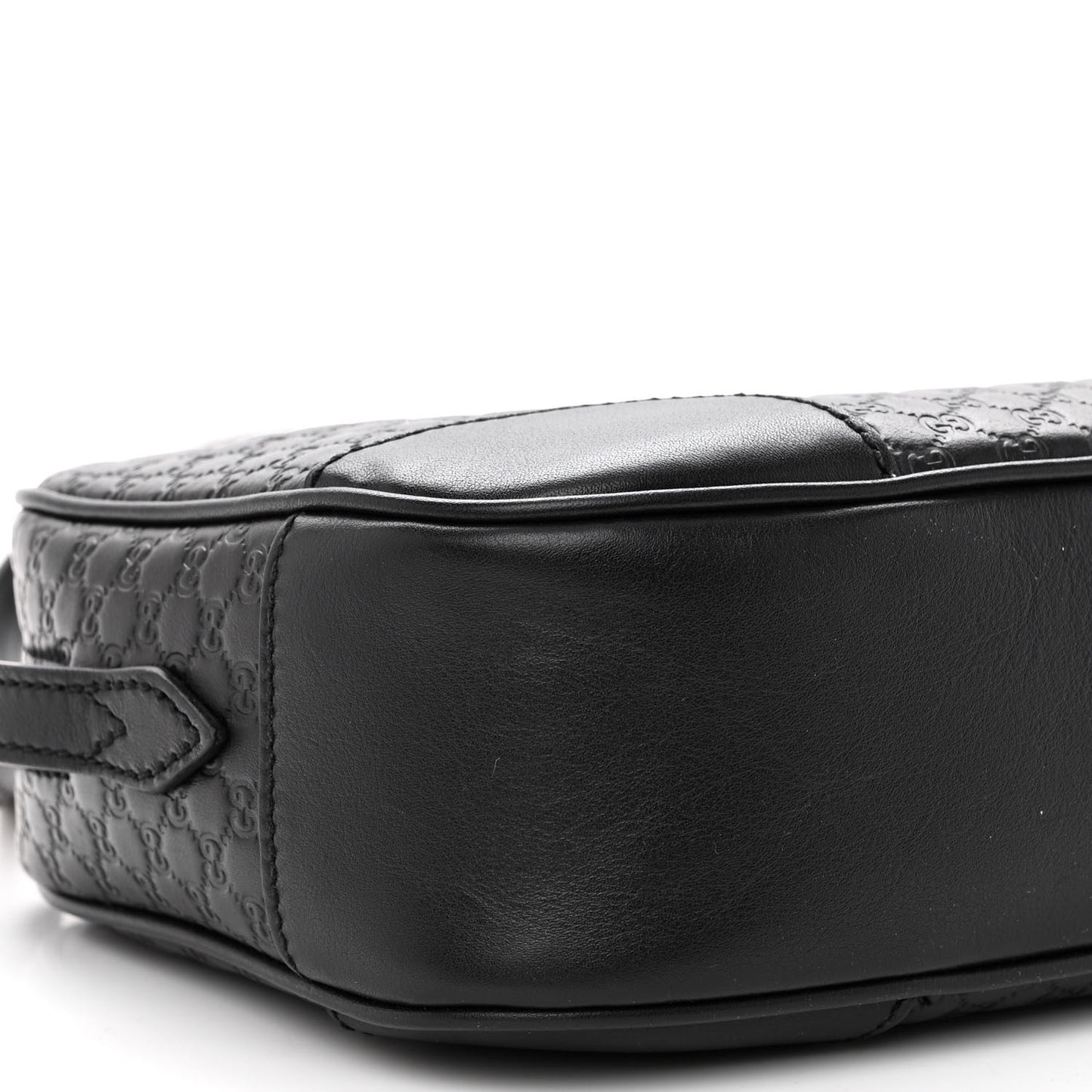 Microguccissima Mini Bree Messenger Bag Black