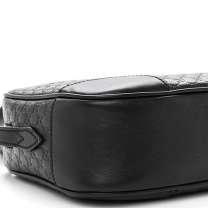 Gucci Microguccissima Mini Bree Messenger Bag Black 9 of 10