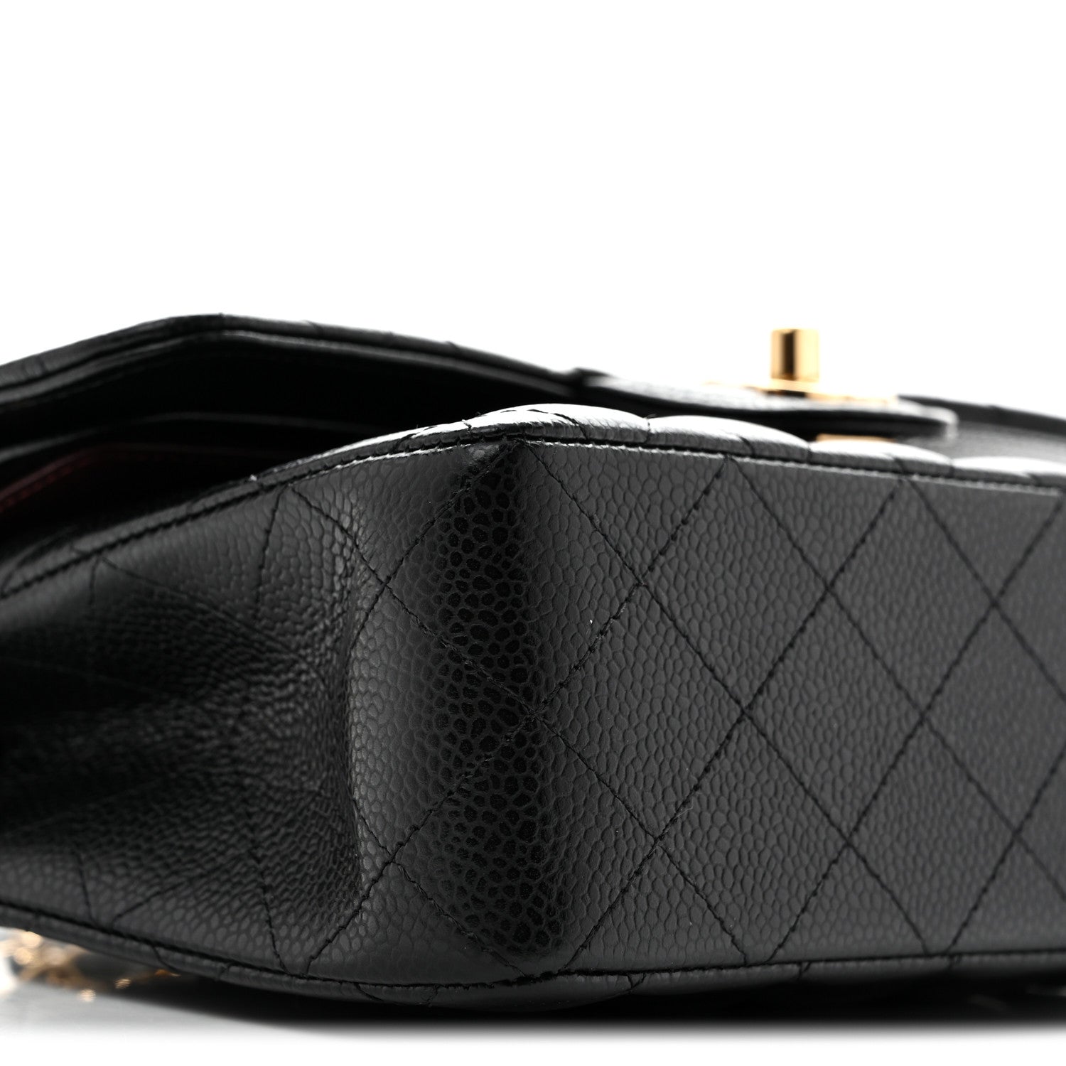 Chanel Caviar Quilted Small Double Flap Black 9 of 11